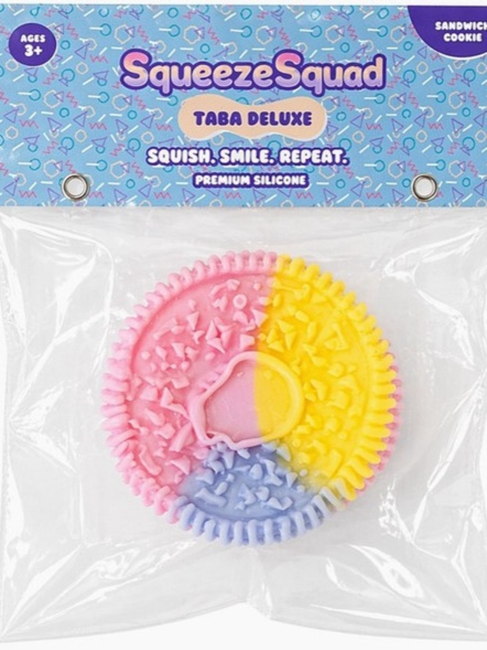 Taba Squishy Sandwich Cookie Silicone Squishy